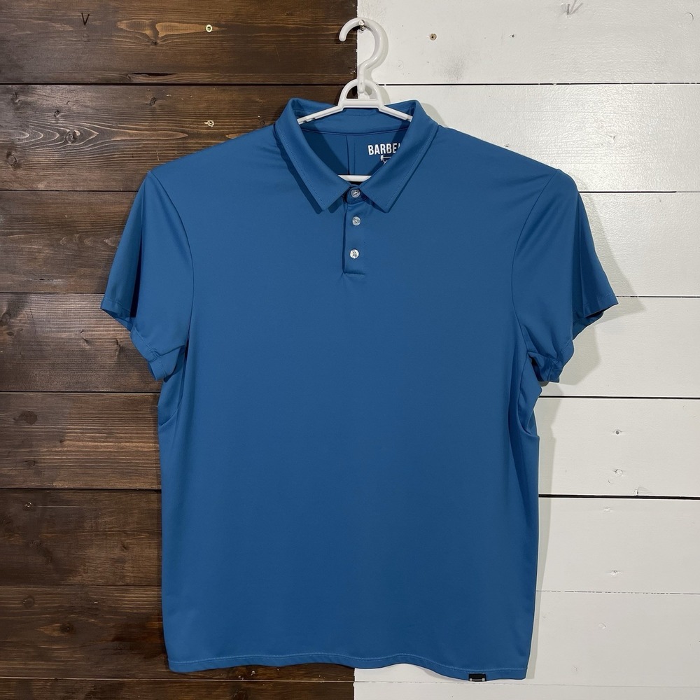 Barbell Athletic Stretch Performance Short Sleeve Polo Mens Size 2XL